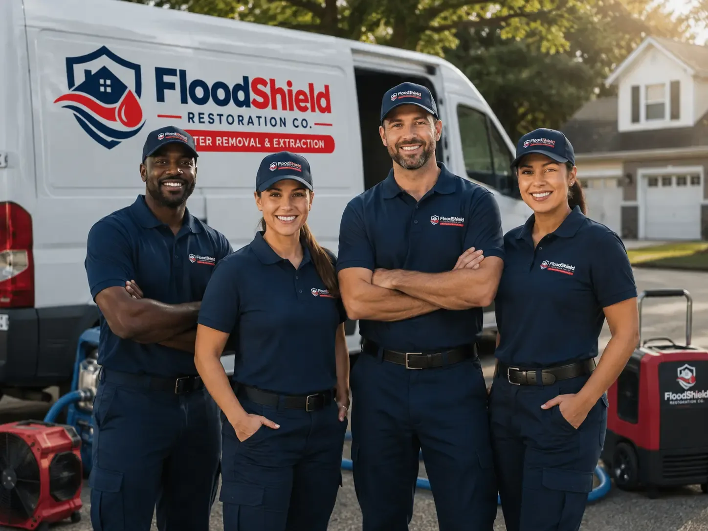Flood Damage Restoration company in Walkertown, NC
